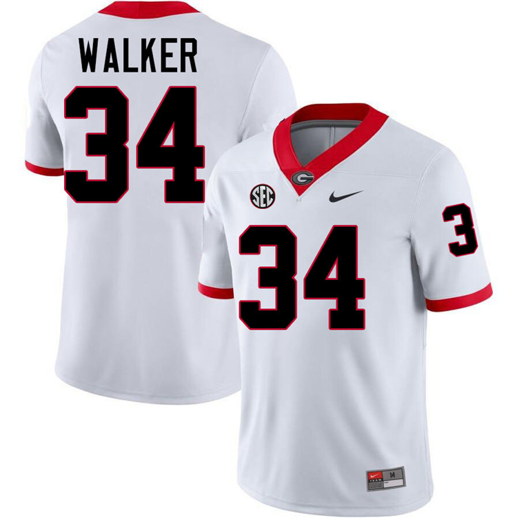 Herschel Walker Georgia Jersey,University Of Georgia Bulldogs Football Jersey,Uniforms,Gears-White